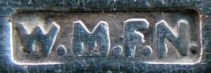 mark for WMF silver-plated cutlery used between 1886 and 1903