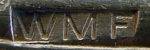 Second cutlery mark, used in the period 1920-1930