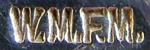 mark for WMF silver-plated cutlery used between 1885 and 1897