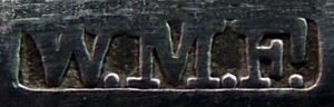 Typical WMF export cutlery mark used between 1886 and 1903