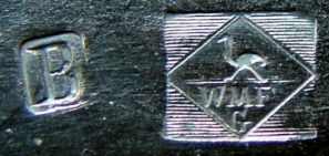 WMF mark in use from around 1900 until about 1918