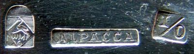 WMF mark used from from 1910 until about 1918