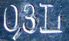WMF mark c.1898 - c.1903