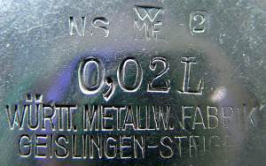 WMF mark used after 1965