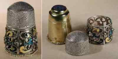 thimbles with 'star hats'