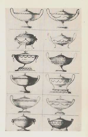 models of Soup Tureen Patterns made by Matthew Boulton's Soho Manufactory