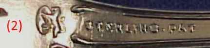 JB & SM KNOWLES CO silver mark