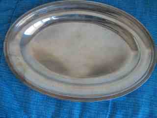 Italian silver small tray
