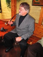smoking the meerschaum Kalmasch pipe 160 years old