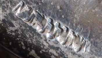 plate of unknown origin