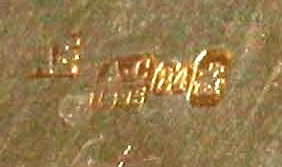 Russian silver tobacco box