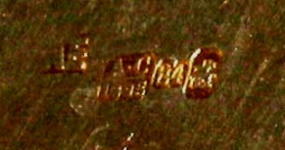Russian silver tobacco box