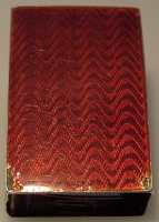 Russian matchbox holder: maker Warjus