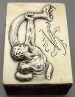 Russian matchbox holder: maker Ritmejr