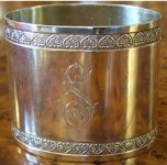 silver napkin ring: 2nd Artel