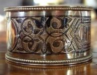 silver napkin ring: 13th Artel
