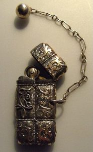 lighter in the form of a up tied parcel