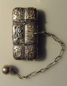 lighter in the form of a up tied parcel