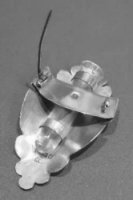 brooch posy holder