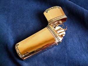 Gold etui, possy Austro-Hungarian