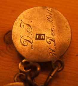 Russian silver bracelet mark