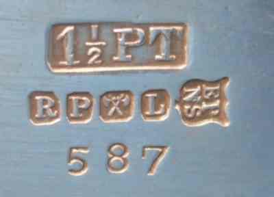 Robert Pringle & Sons, silverplate mark