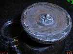 wooden and silver cup