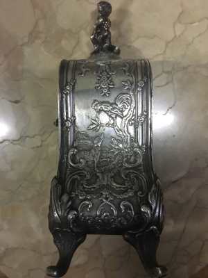 Hanau silver watch
