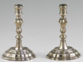 candelieri con punzoni di Mantova