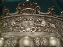 unmarked silver monteith