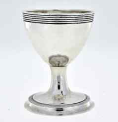 Austrian silver egg cup