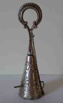 silver posy holder or tussie mussie