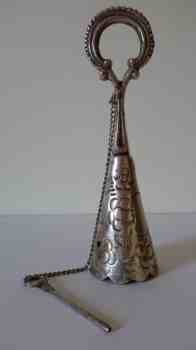 silver posy holder or tussie mussie