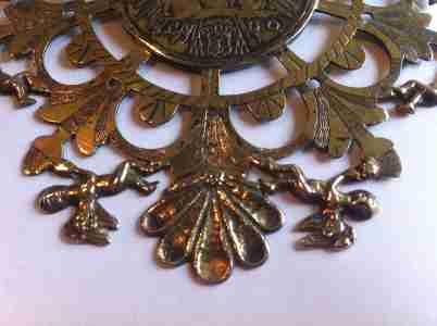 Papal State silver pendant