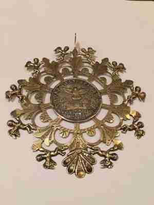 Papal State silver pendant