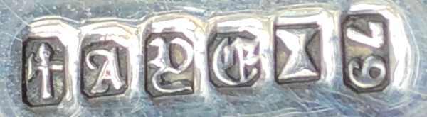 silverplate ladle marked APEX
