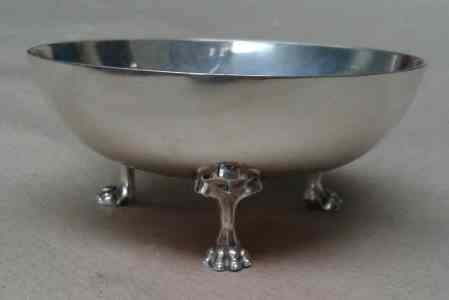 silver bowl