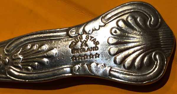 British silverplate mark