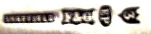 unidentified F & G silverplate mark