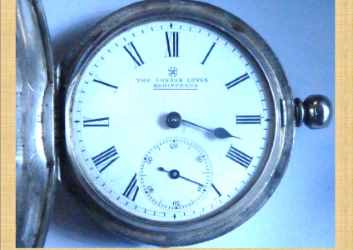 silver pocket watch