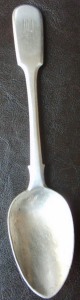 silver Russian spoon