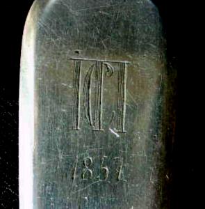 silver Russian spoon