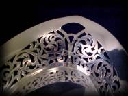 German silver  fruit  basket