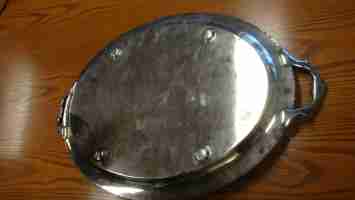 Ellis-Barker Silver Co: silverplate tray