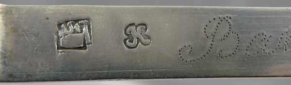 silver spoon of unknown origin