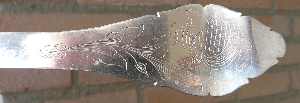 silver spoon of unknown origin