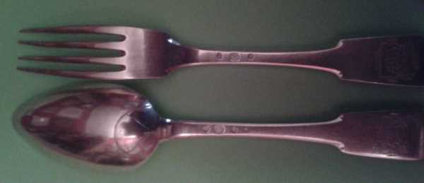 Spoon and fork: possibly Matthew Boulton