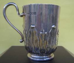 silver cup