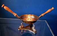 Spanish silver brazier