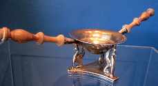 Spanish silver brazier